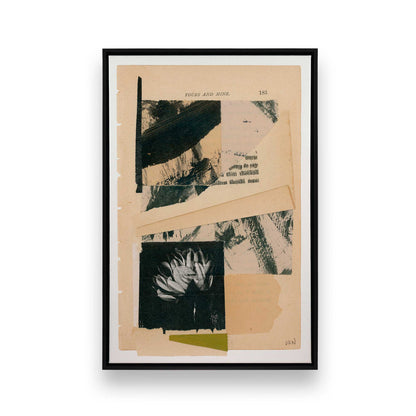 [Color:Satin Black], Picture of art in a Satin Black frame