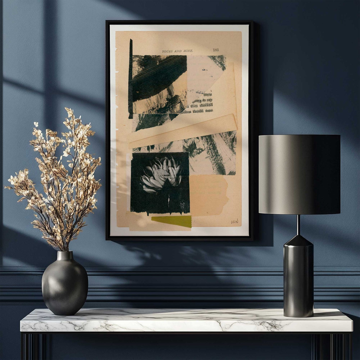 Picture of art in a room