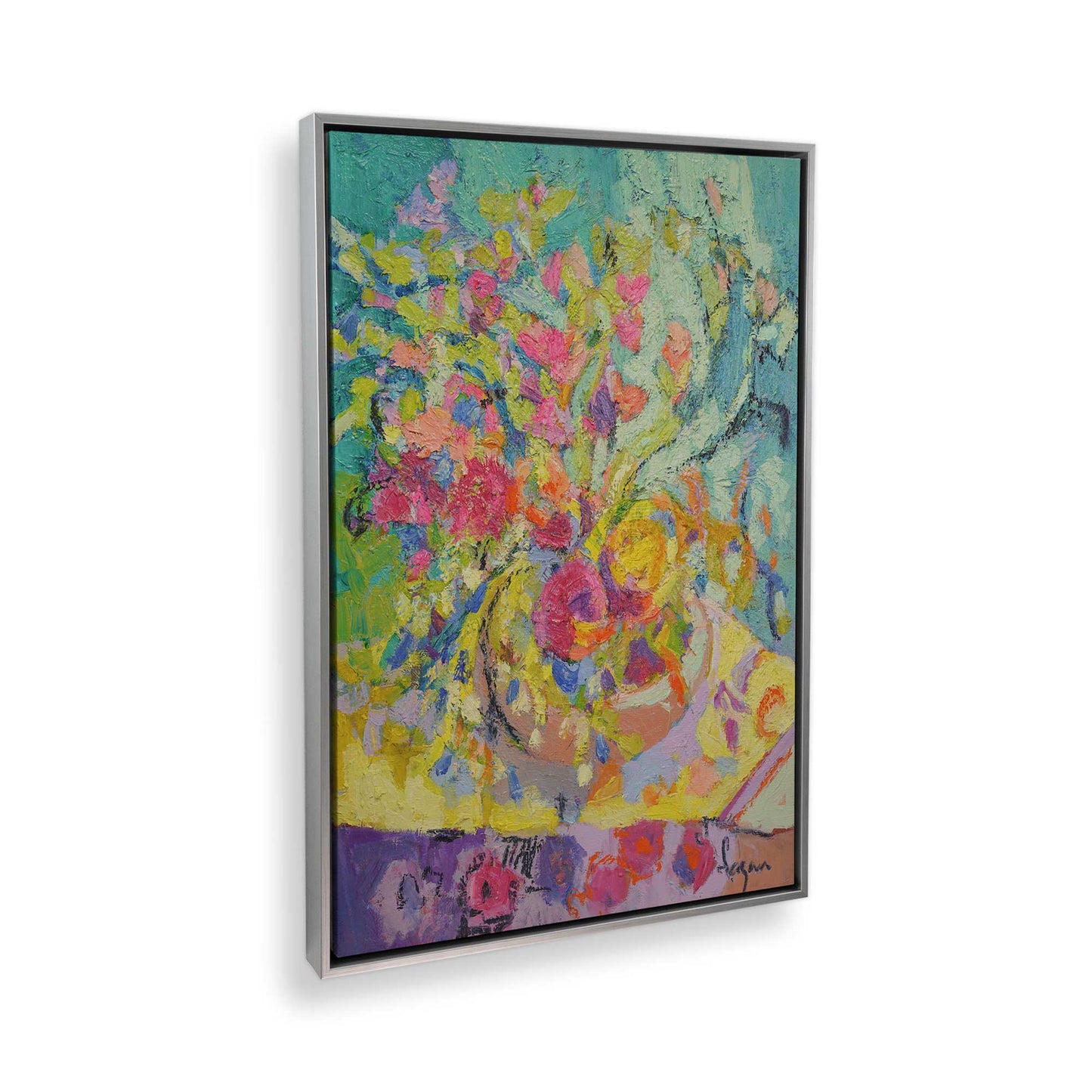 [Color:Polished Chrome], Picture of the corner of the art