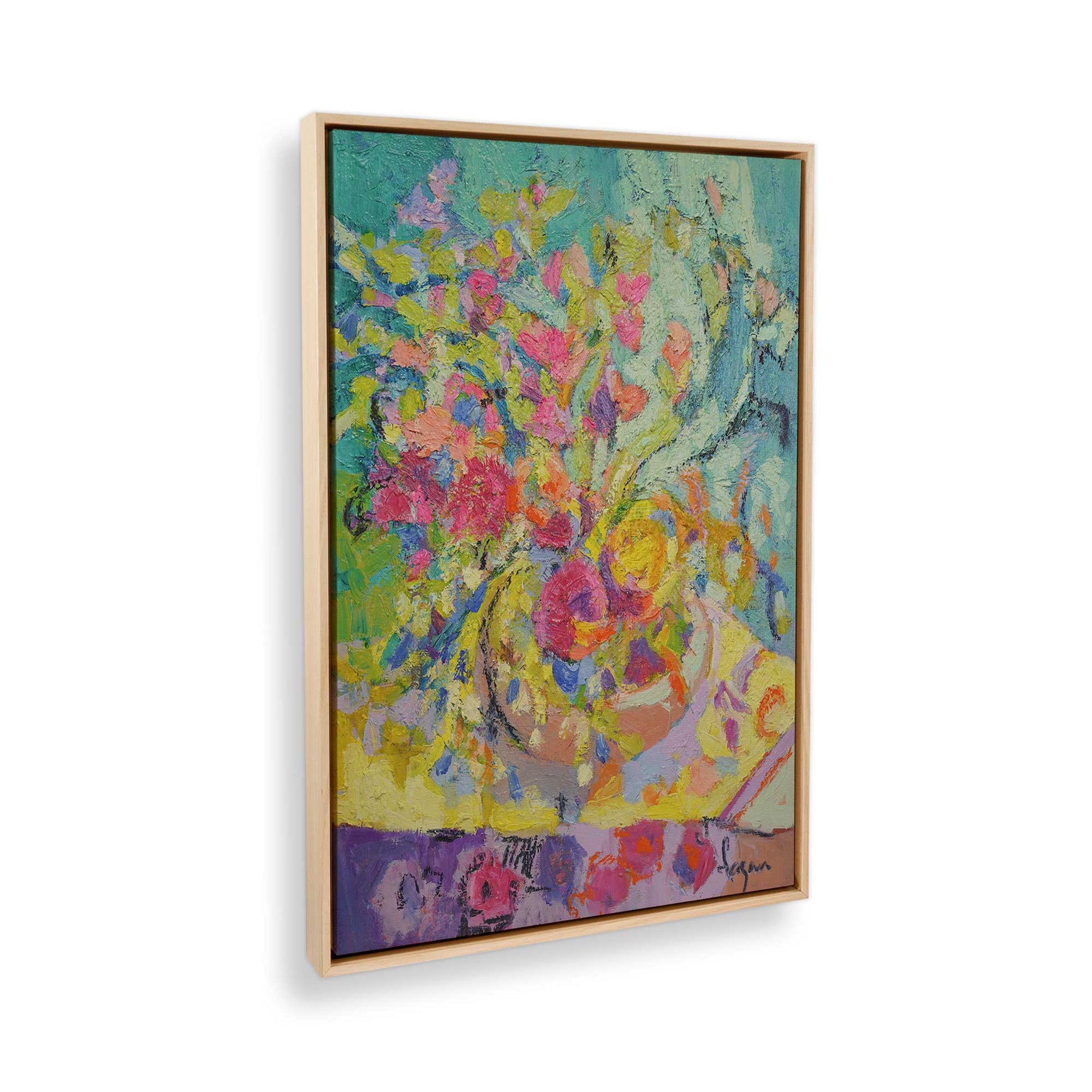 [Color:American Maple], Picture of the corner of the art