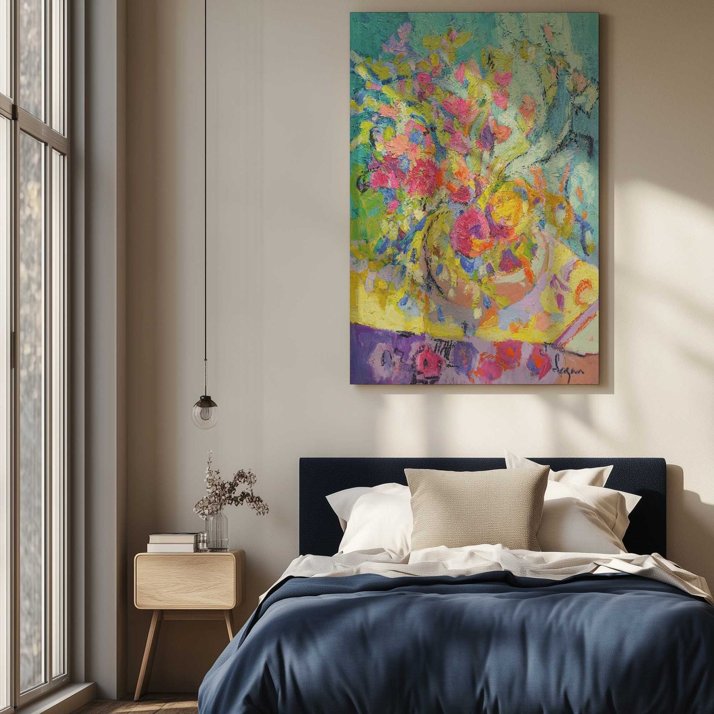 Picture of art in a room