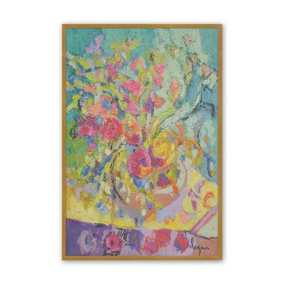 [Color:Polished Gold], Picture of art in a Polished Gold frame