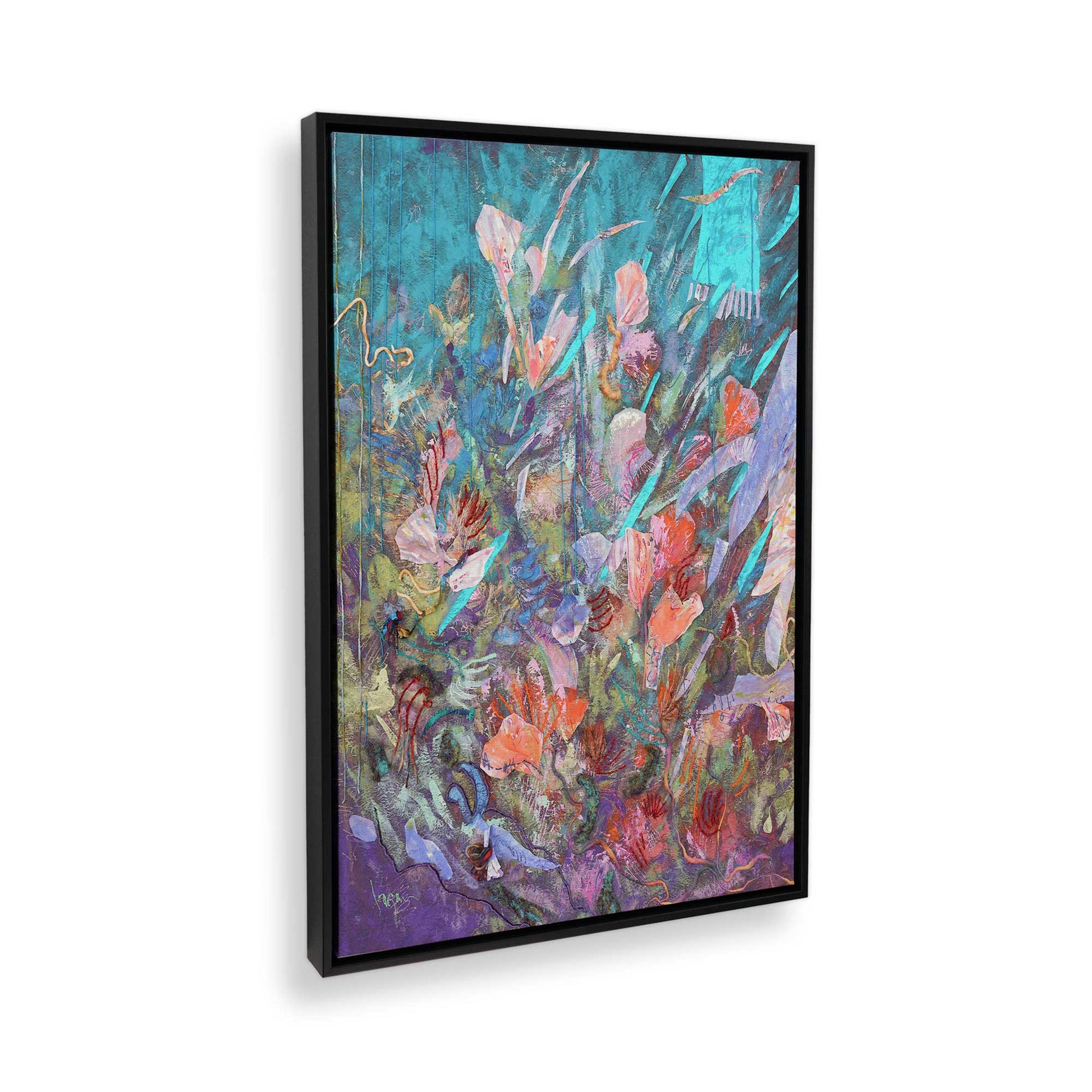 [Color:Satin Black], Picture of the corner of the art