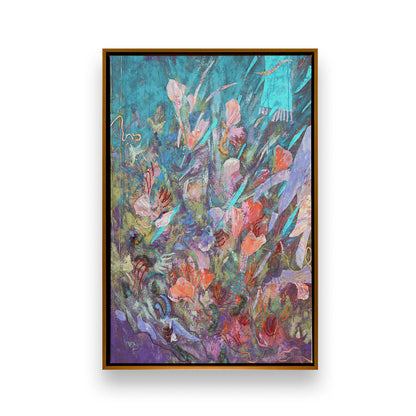 [Color:Polished Gold], Picture of art in a Polished Gold frame