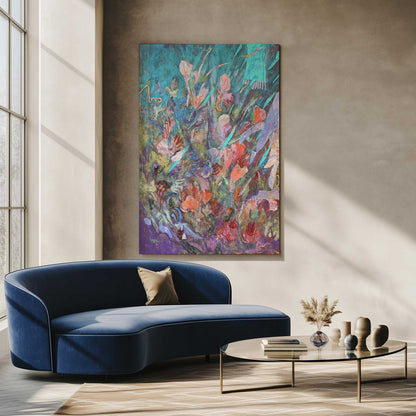 Picture of art in a room