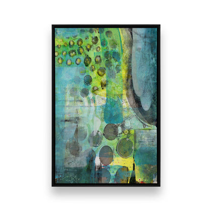 [Color:Satin Black], Picture of art in a Satin Black frame