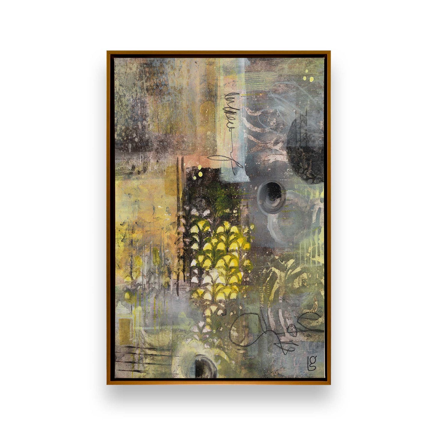 [Color:Polished Gold], Picture of art in a Polished Gold frame