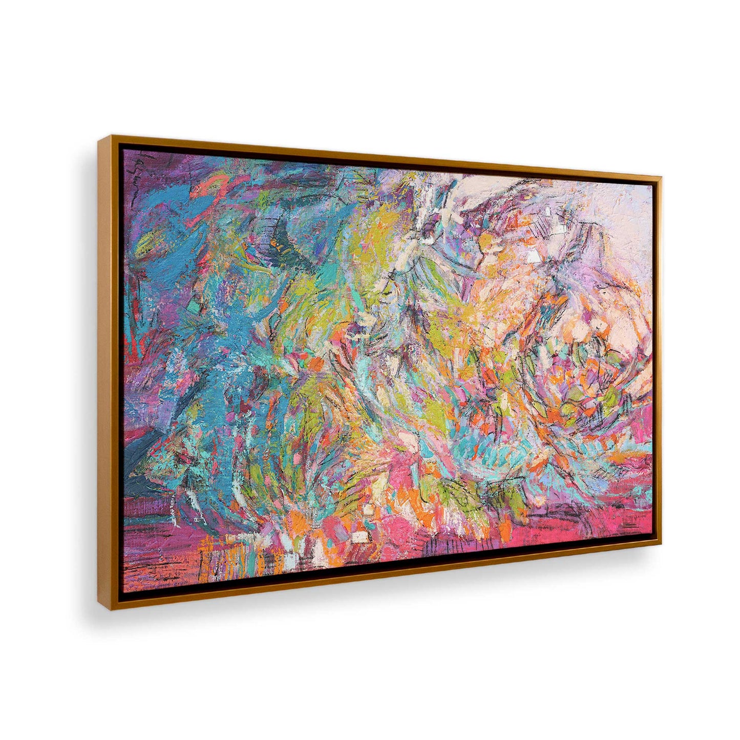 [Color:Polished Gold], Picture of the corner of the art