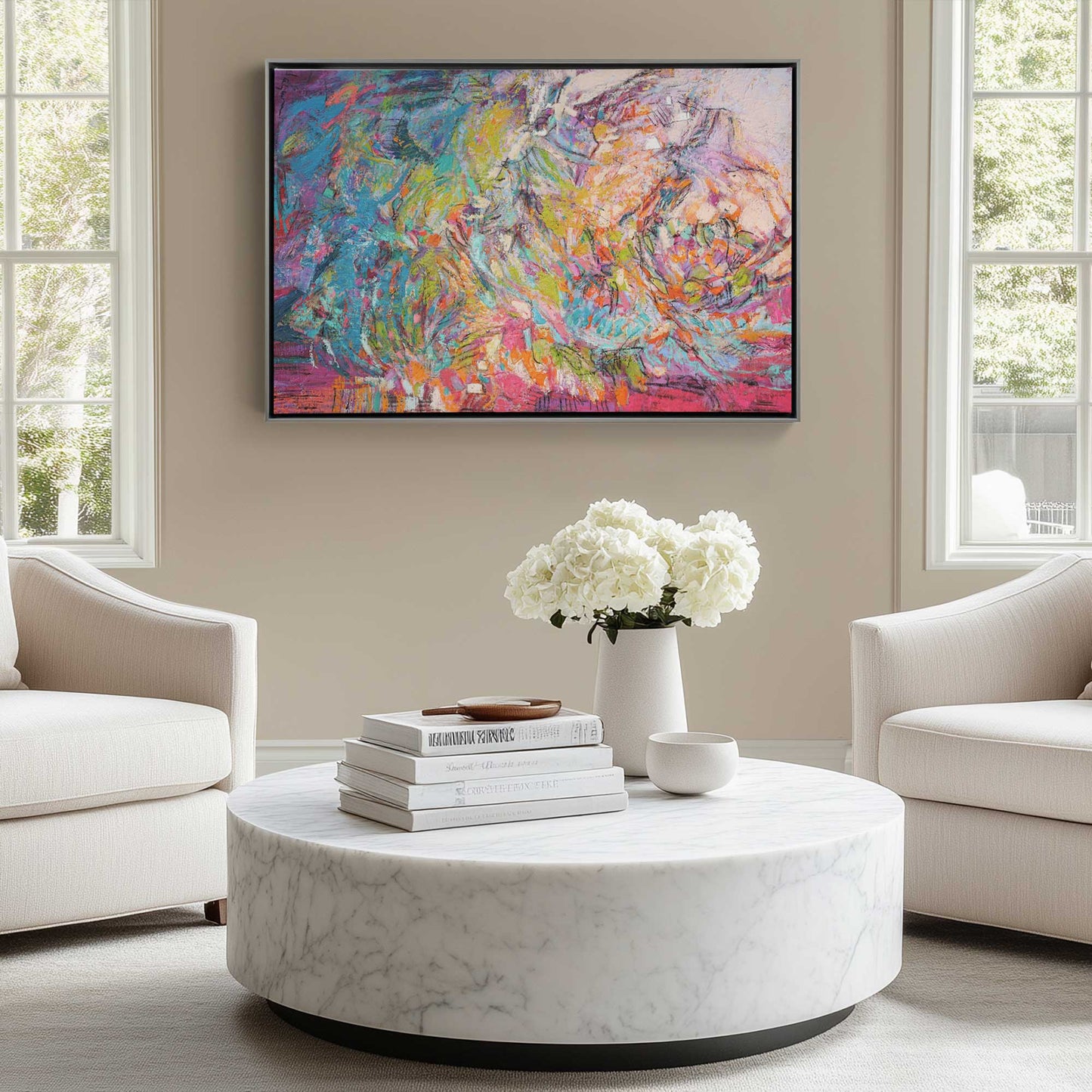 [LIFESTYLE],[SPECIAL], Art in a room
