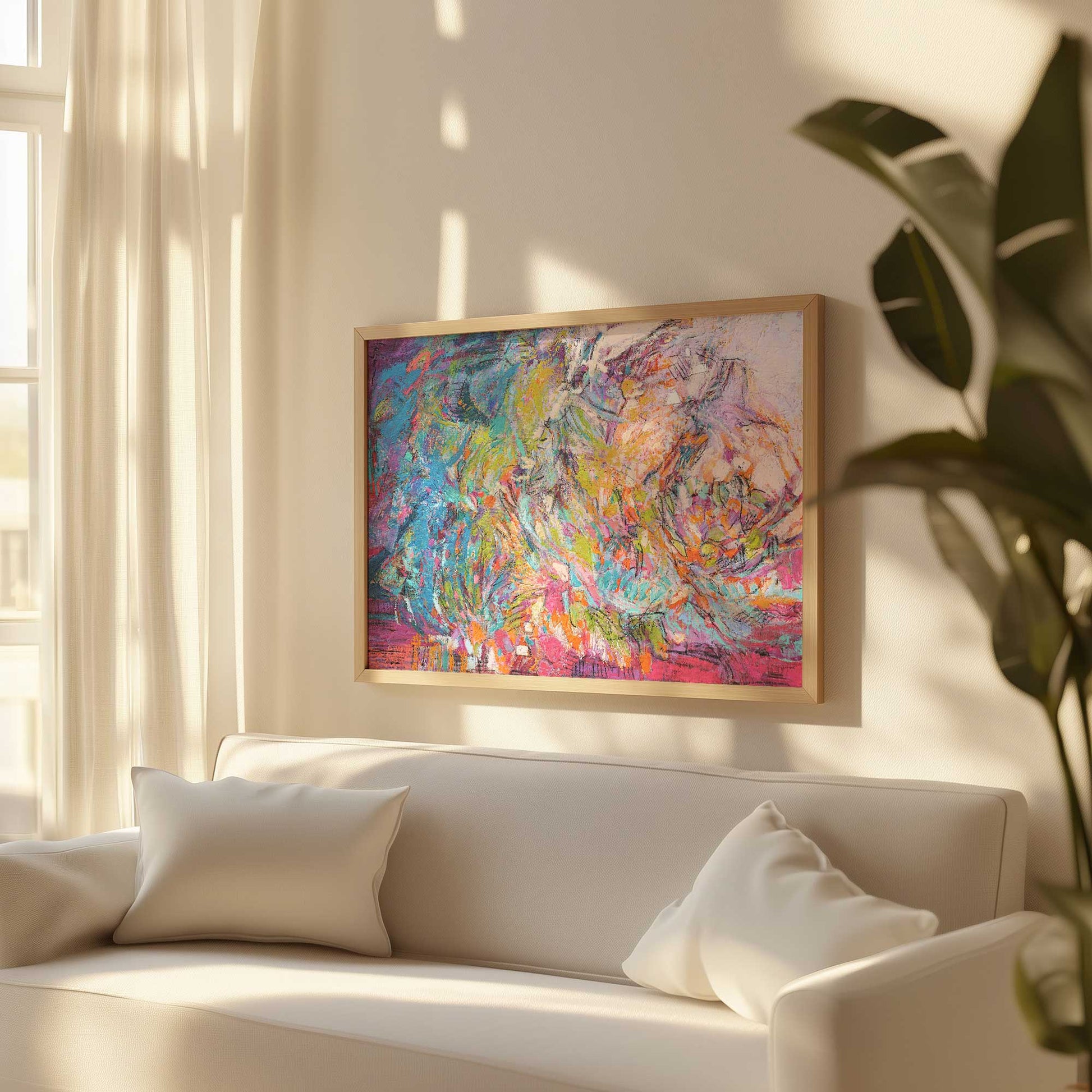 [LIFESTYLE],[SPECIAL],  Picture of art in a roo