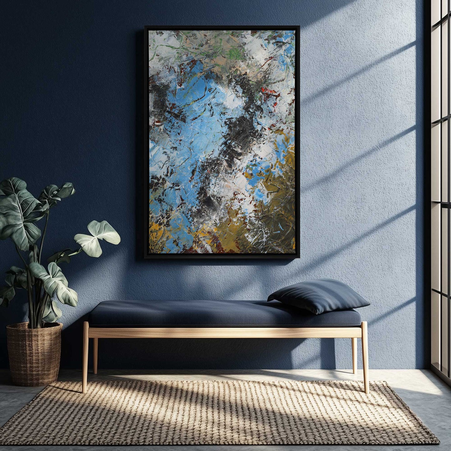 Picture of art in a room