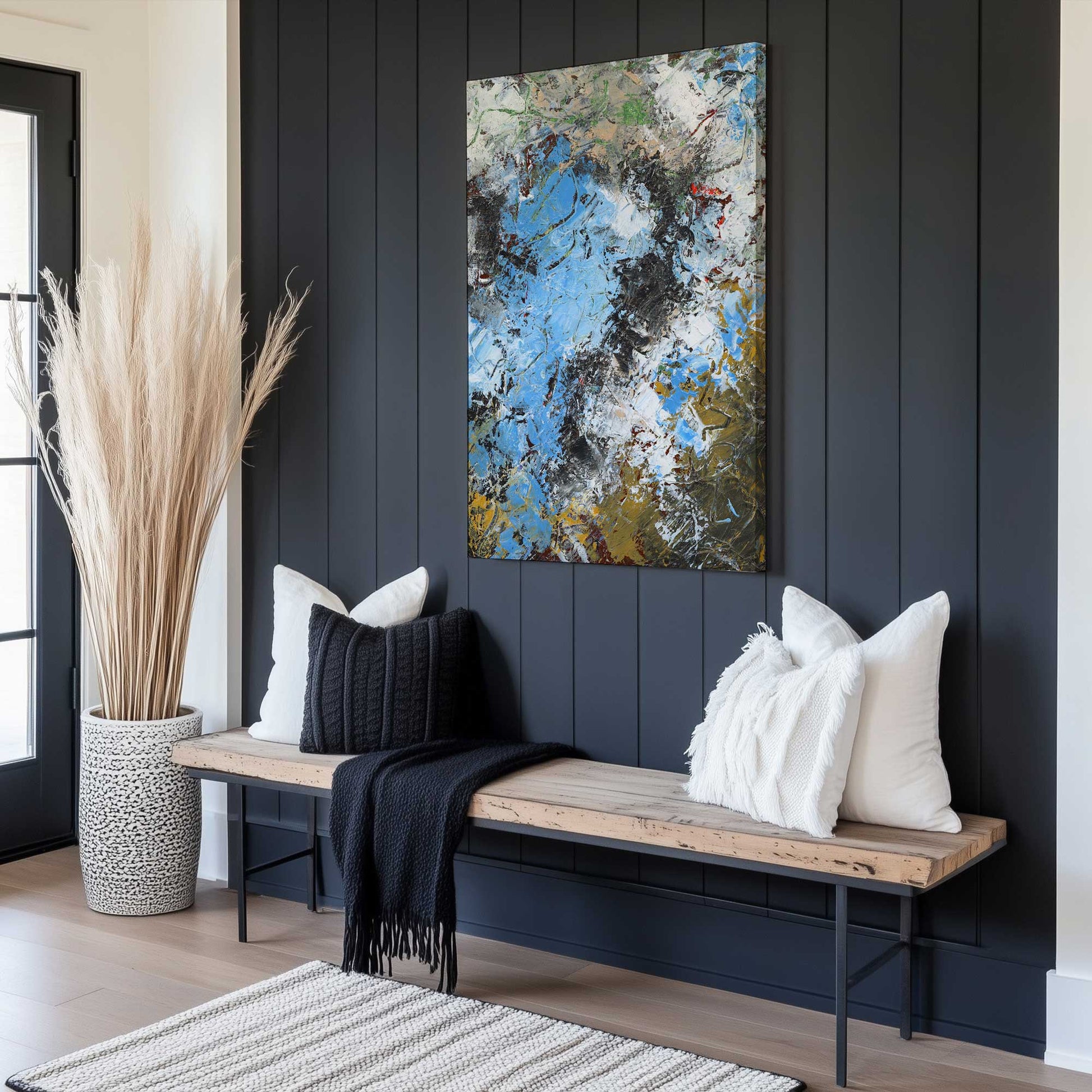 Picture of art in a room