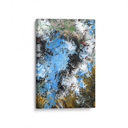 [Color:Stretched Canvas], Picture of art at an angle
