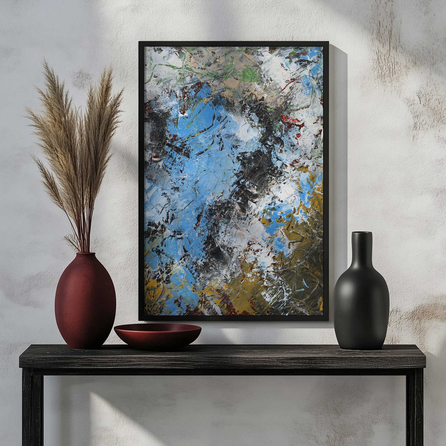 [SPECIAL],[LIFESTYLE], Picture of art hanging in a room