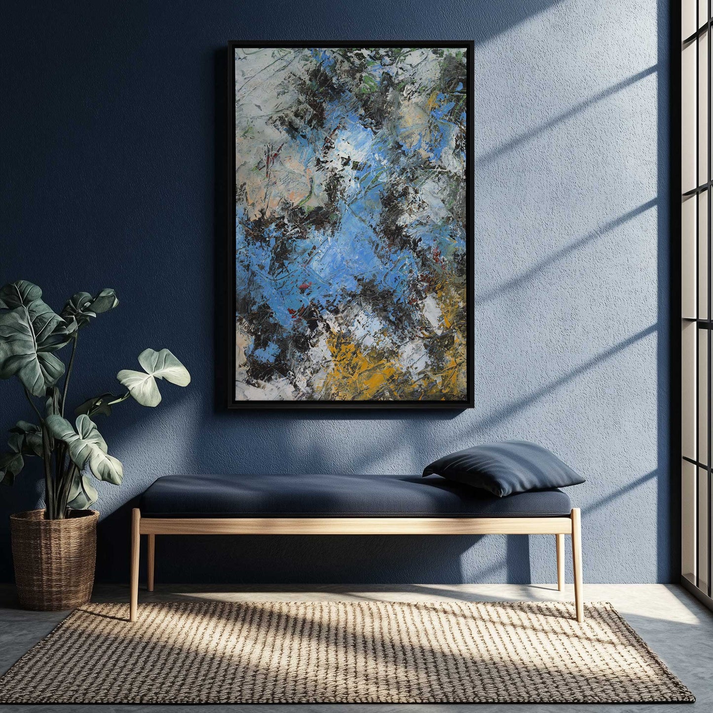 Picture of art in a room