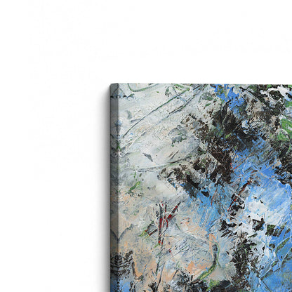 [Color:Stretched Canvas], Picture of the corner of the art