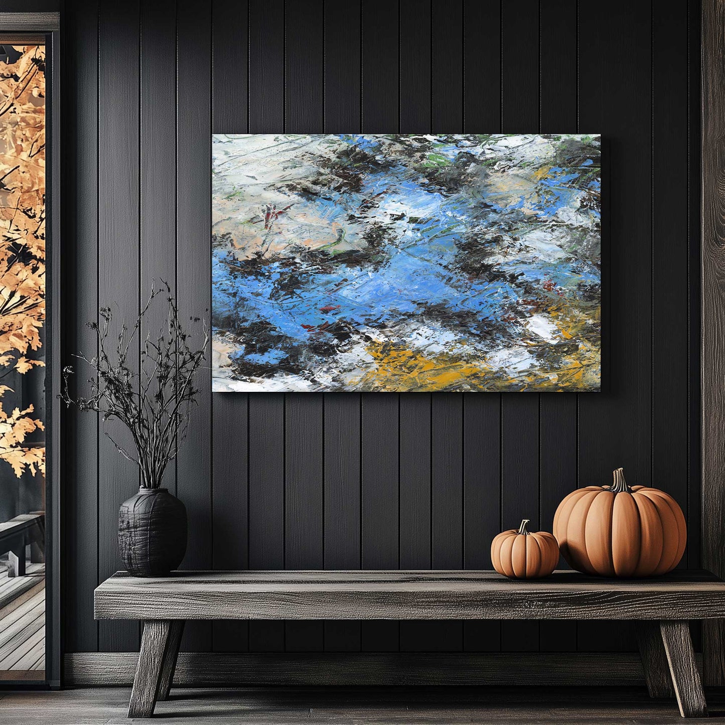 Picture of art in a room