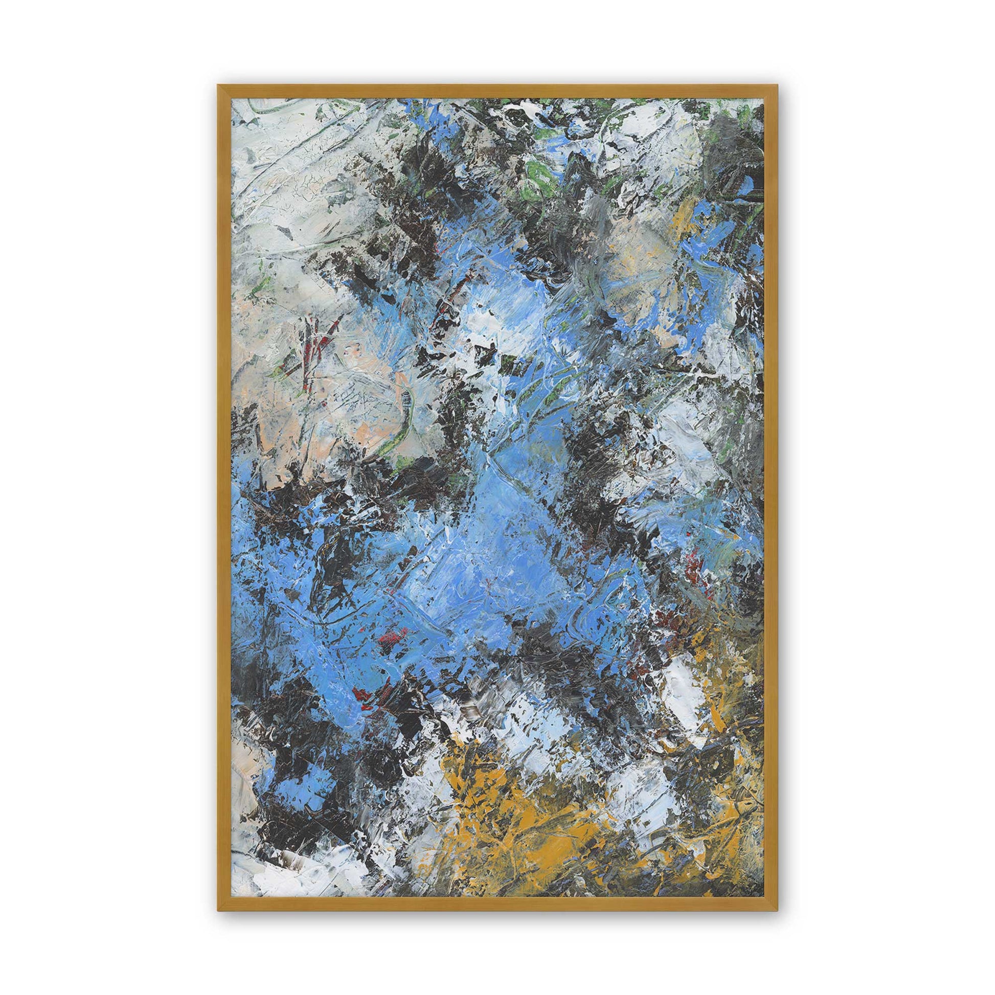 [Color:Polished Gold], Picture of art in a Polished Gold frame