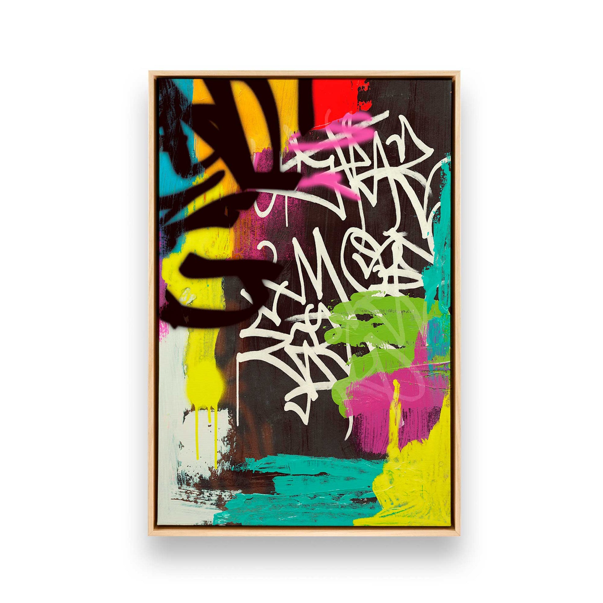 [Color:American Maple], Picture of art in a American Maple frame