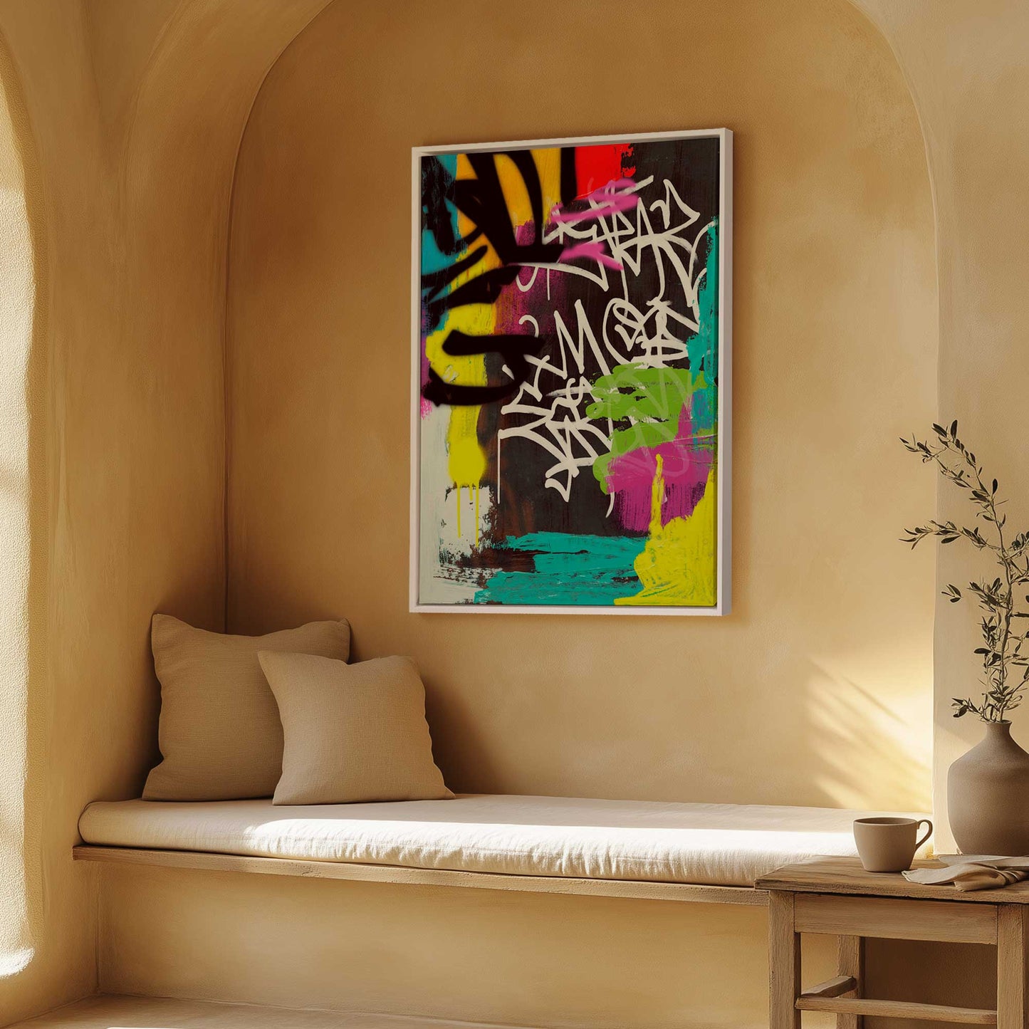 [LIFESTYLE],[SPECIAL],  Picture of art in a roo