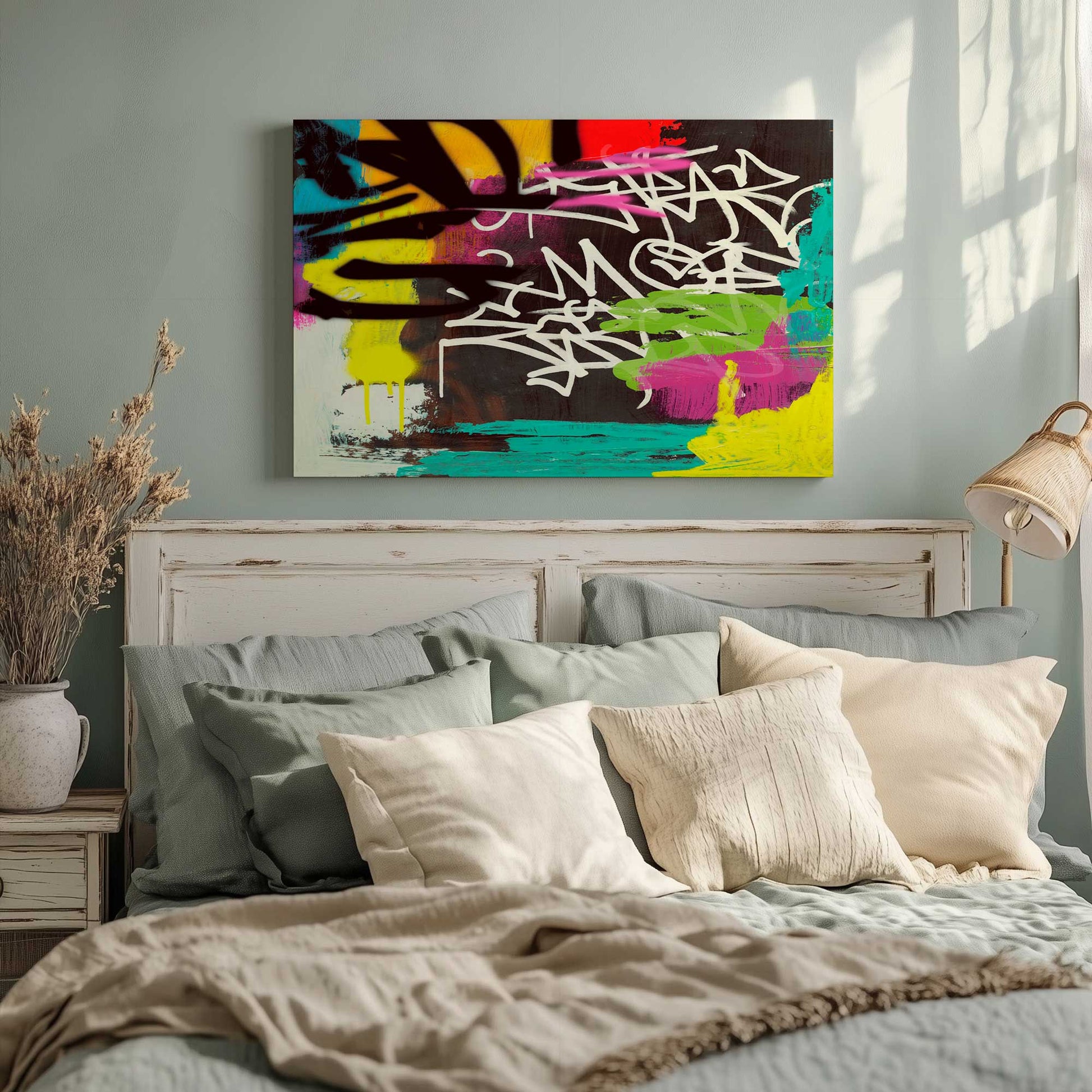 Picture of art in a room