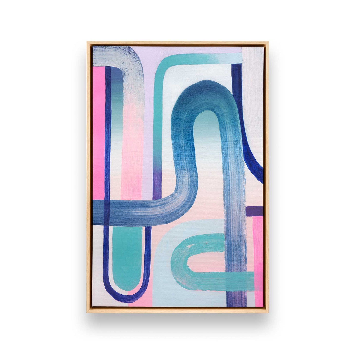 [Color:American Maple], Picture of art in a American Maple frame