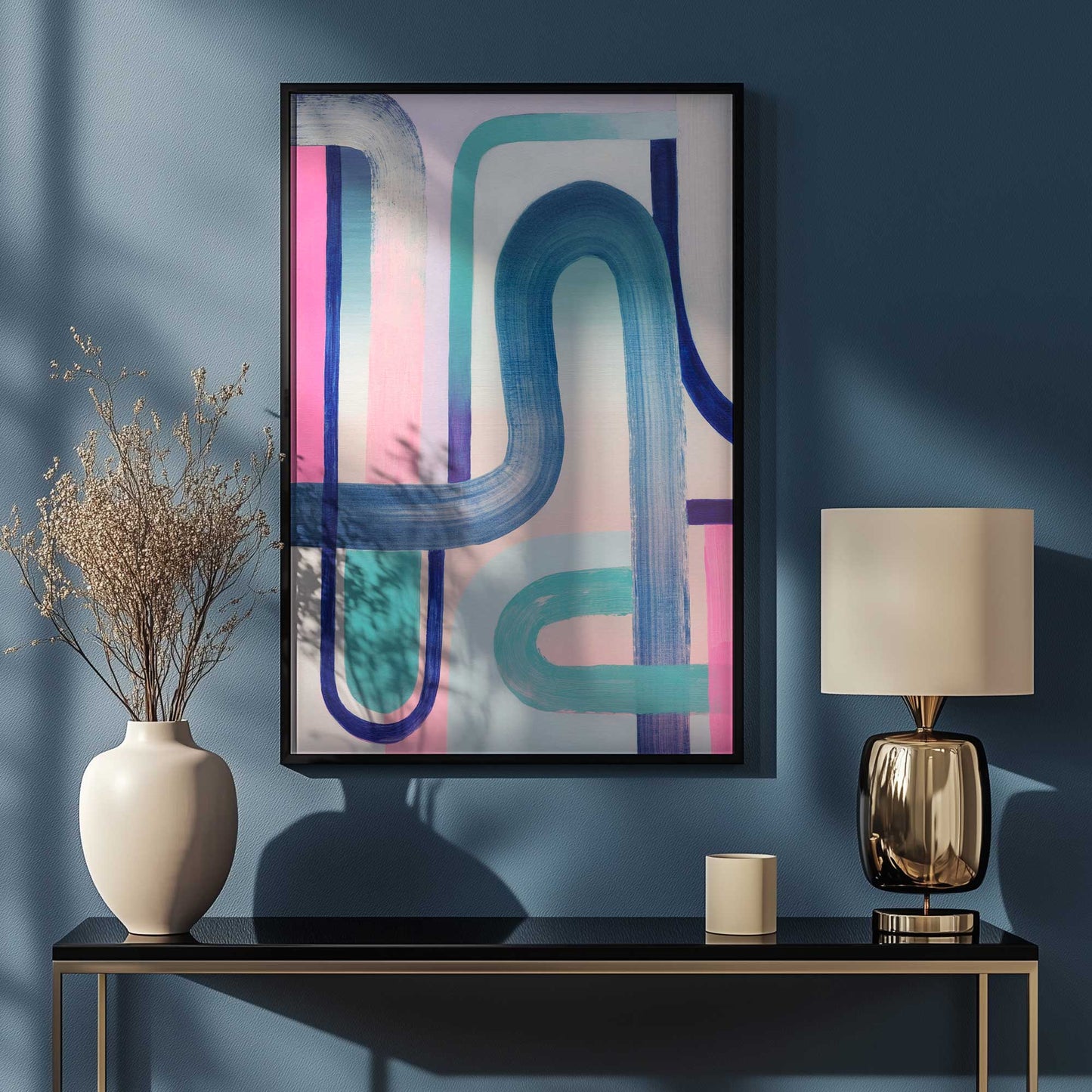 [SPECIAL],[LIFESTYLE], Picture of art hanging in a room