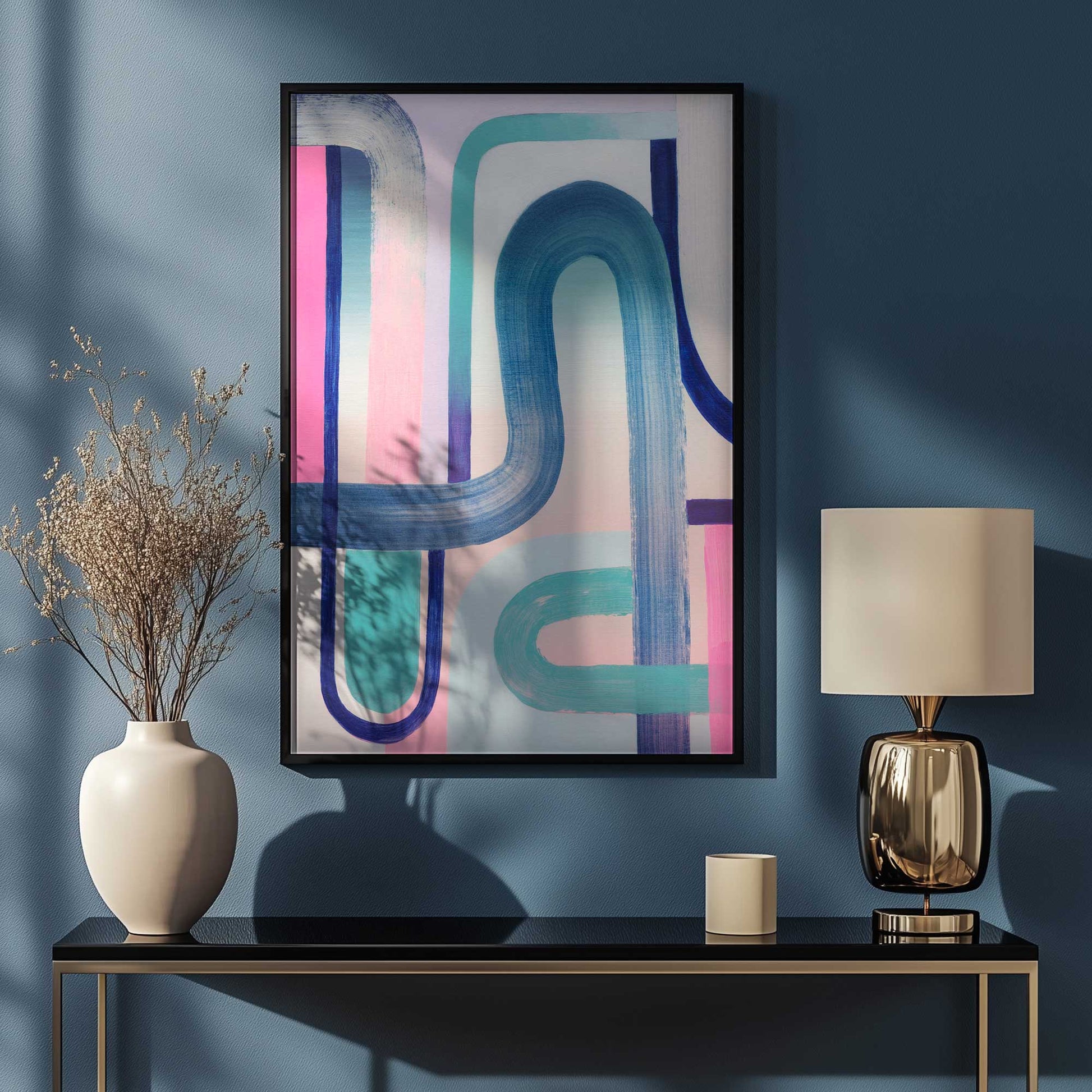 [SPECIAL],[LIFESTYLE], Picture of art hanging in a room