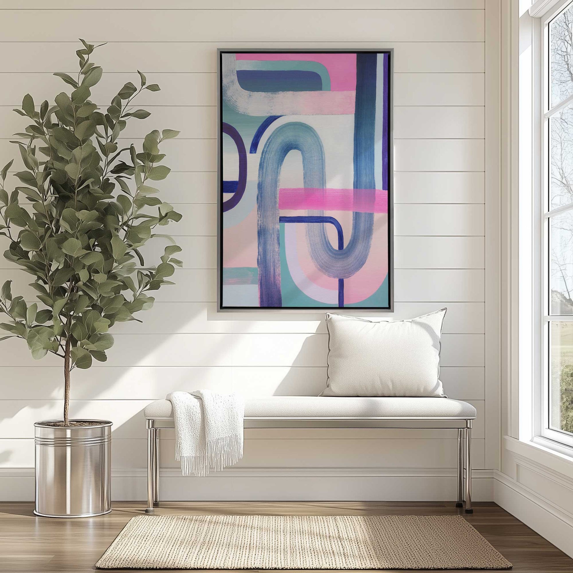 Picture of art in a room