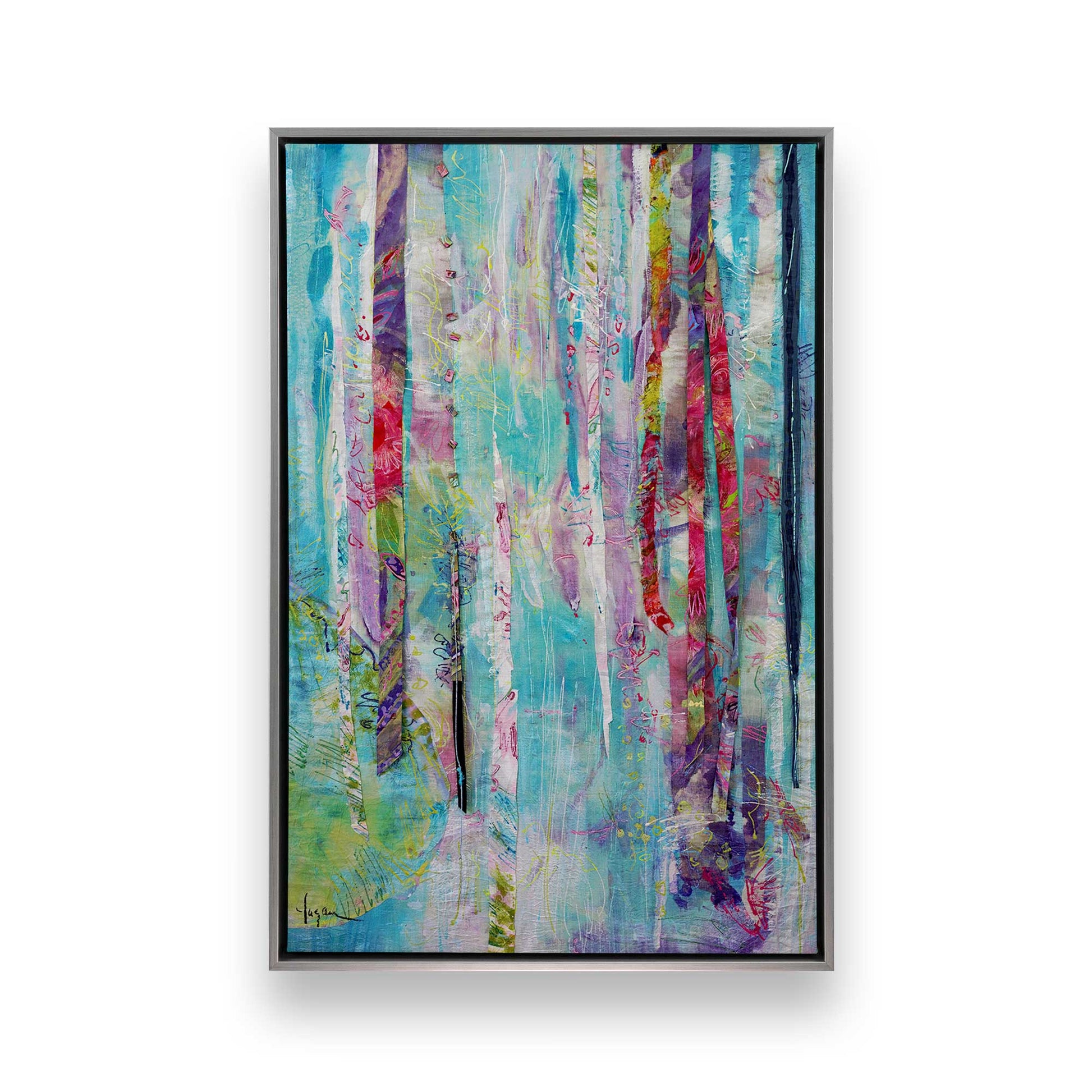 [Color:Polished Chrome], Picture of art in a Polished Chrome frame