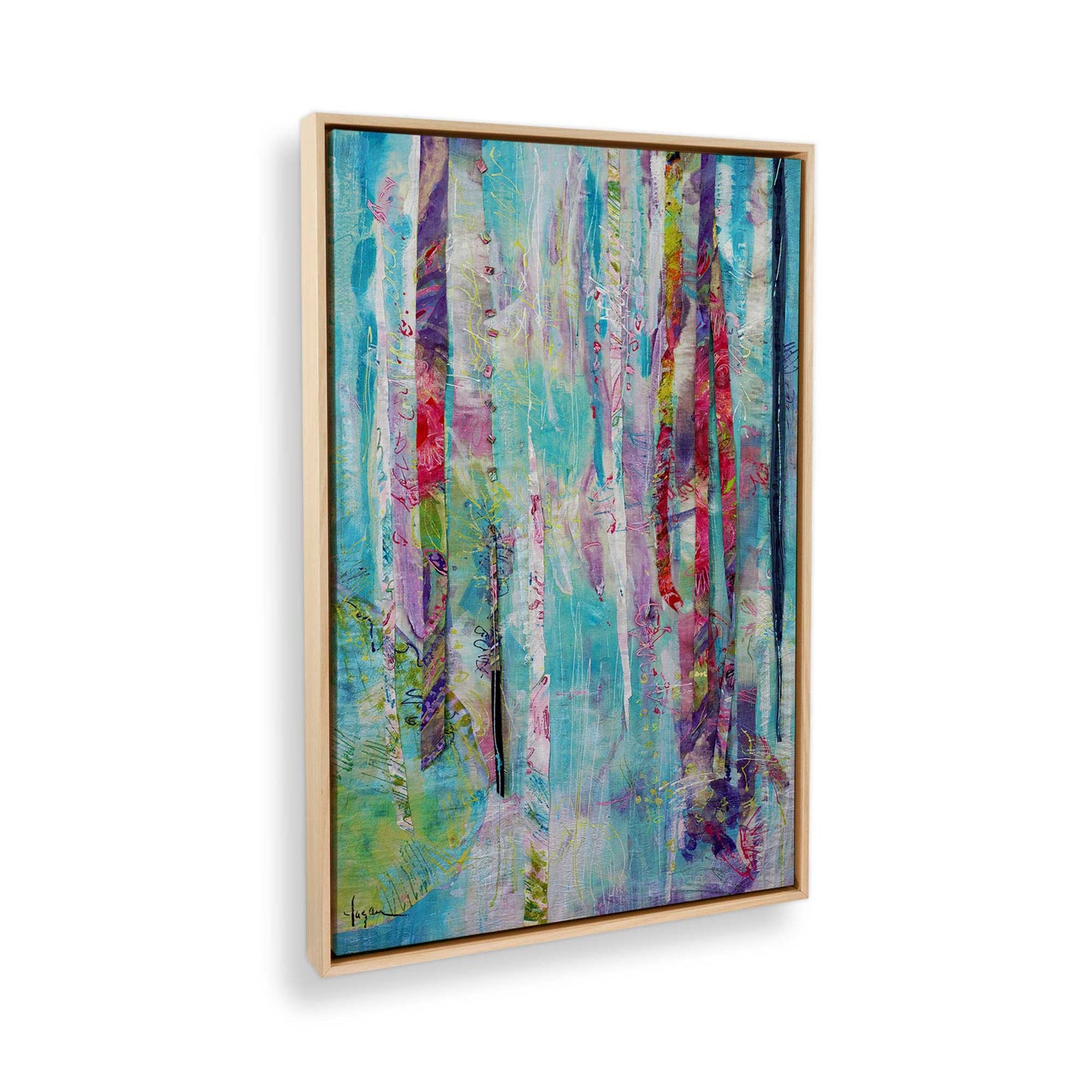 [Color:American Maple], Picture of the corner of the art