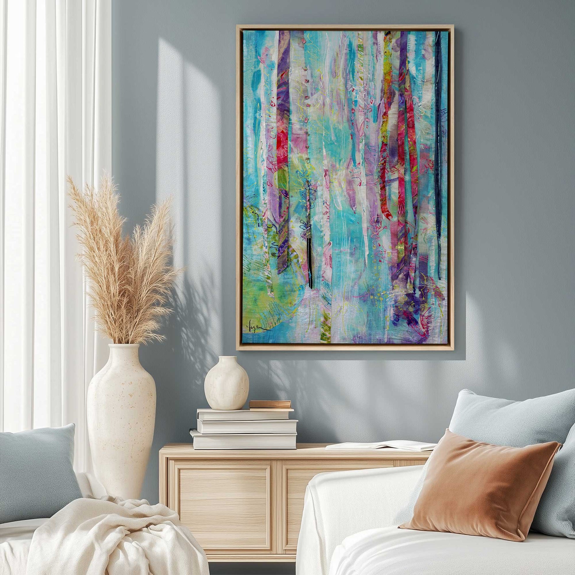 [LIFESTYLE],[SPECIAL],  Picture of art in a roo