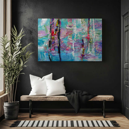 Picture of art in a room