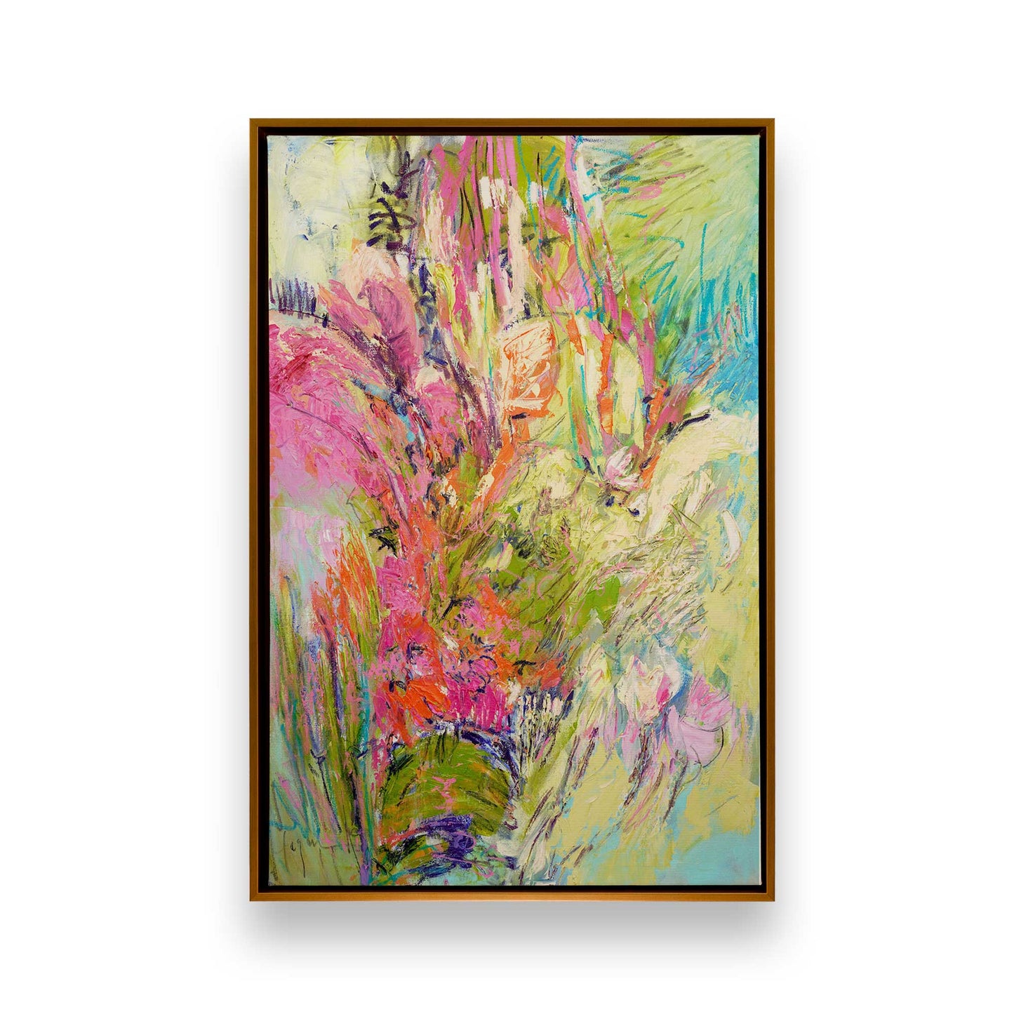 [Color:Polished Gold], Picture of art in a Polished Gold frame