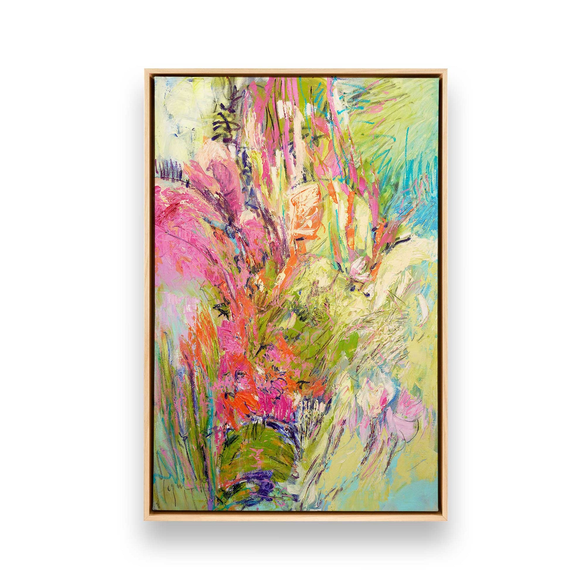 [Color:American Maple], Picture of art in a American Maple frame