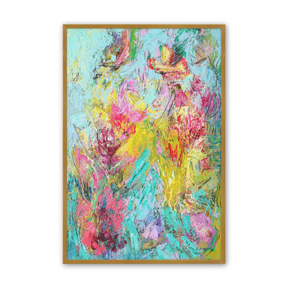 [Color:Polished Gold], Picture of art in a Polished Gold frame
