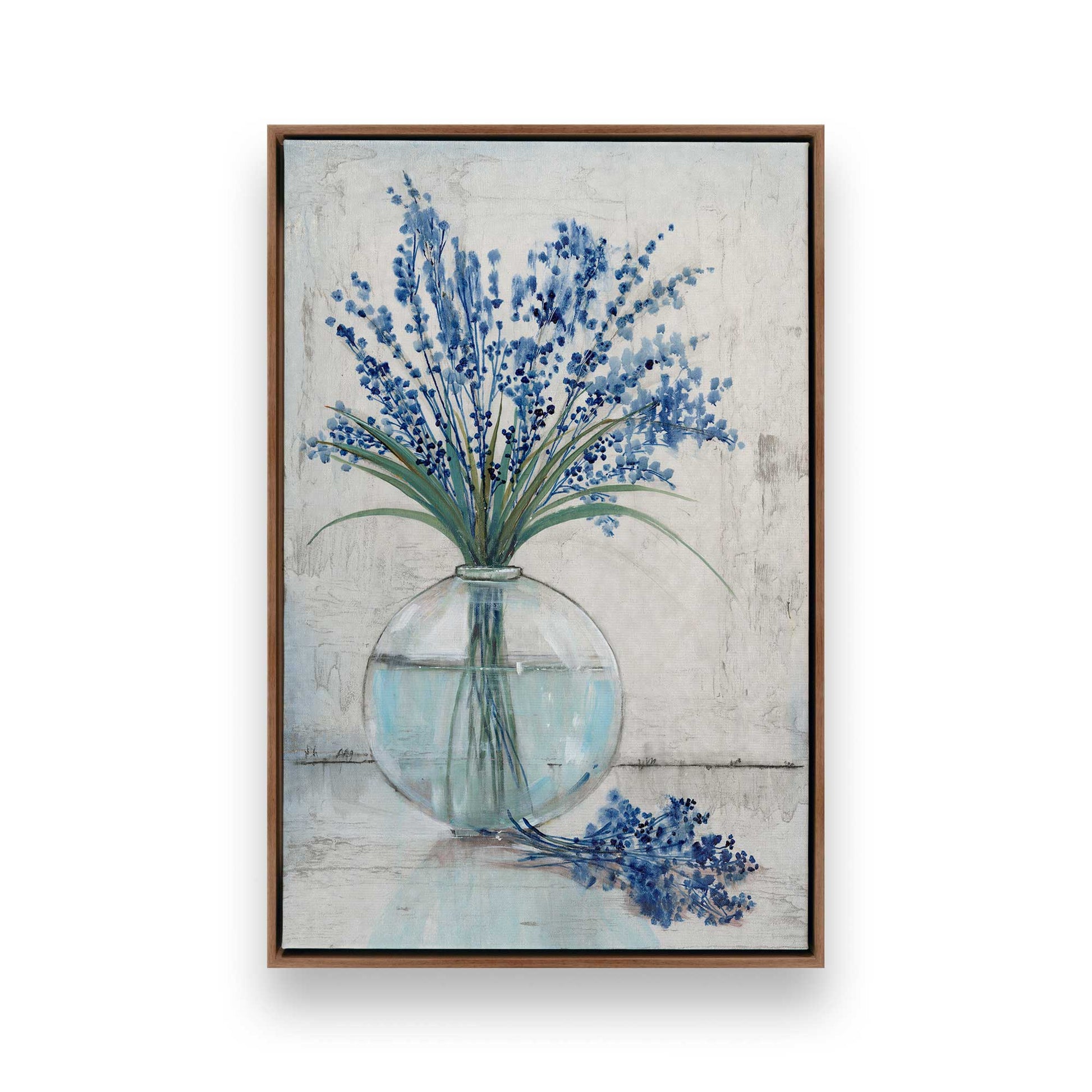 [Color:Walnut], Picture of art in a Walnut frame