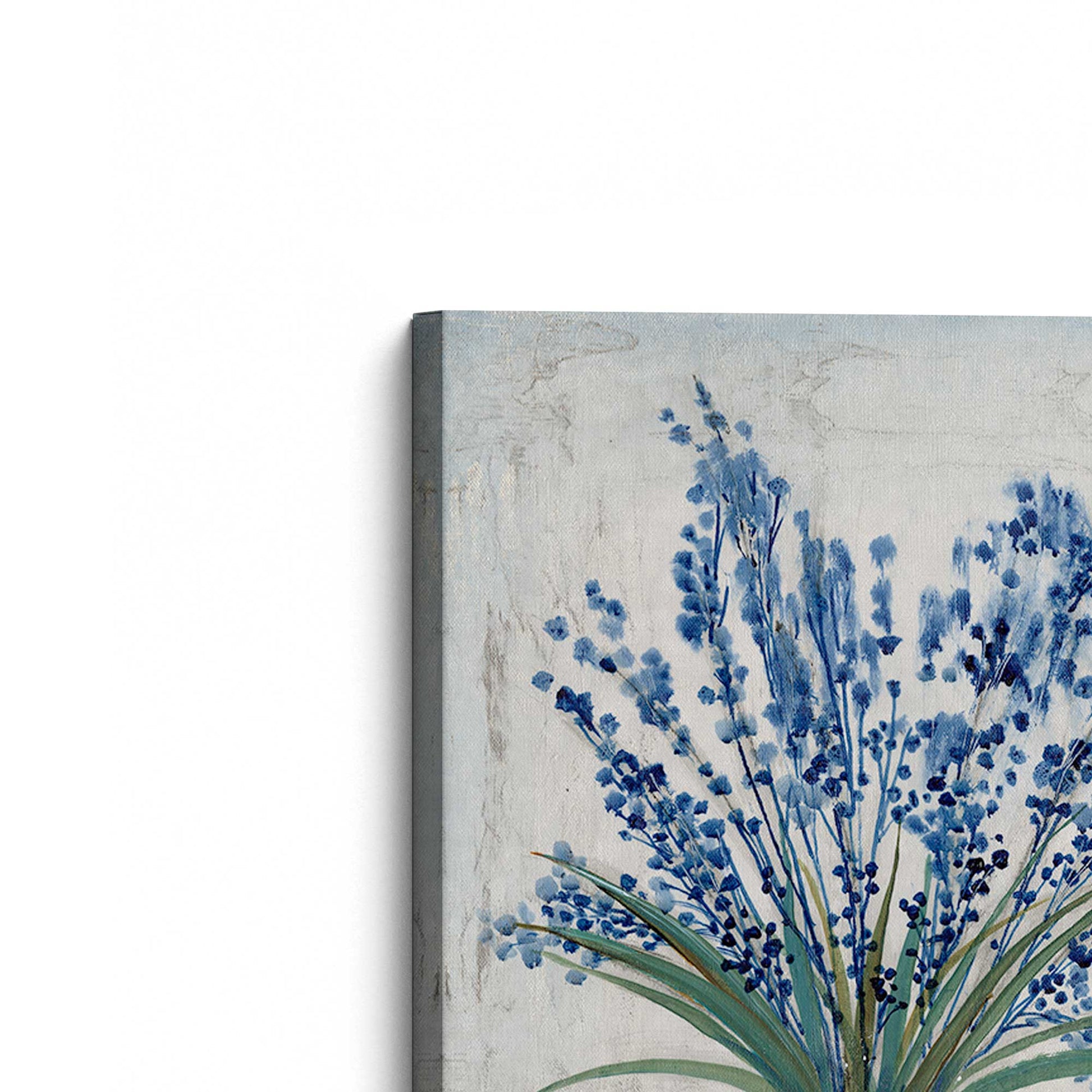 [Color:Stretched Canvas], Picture of the corner of the art