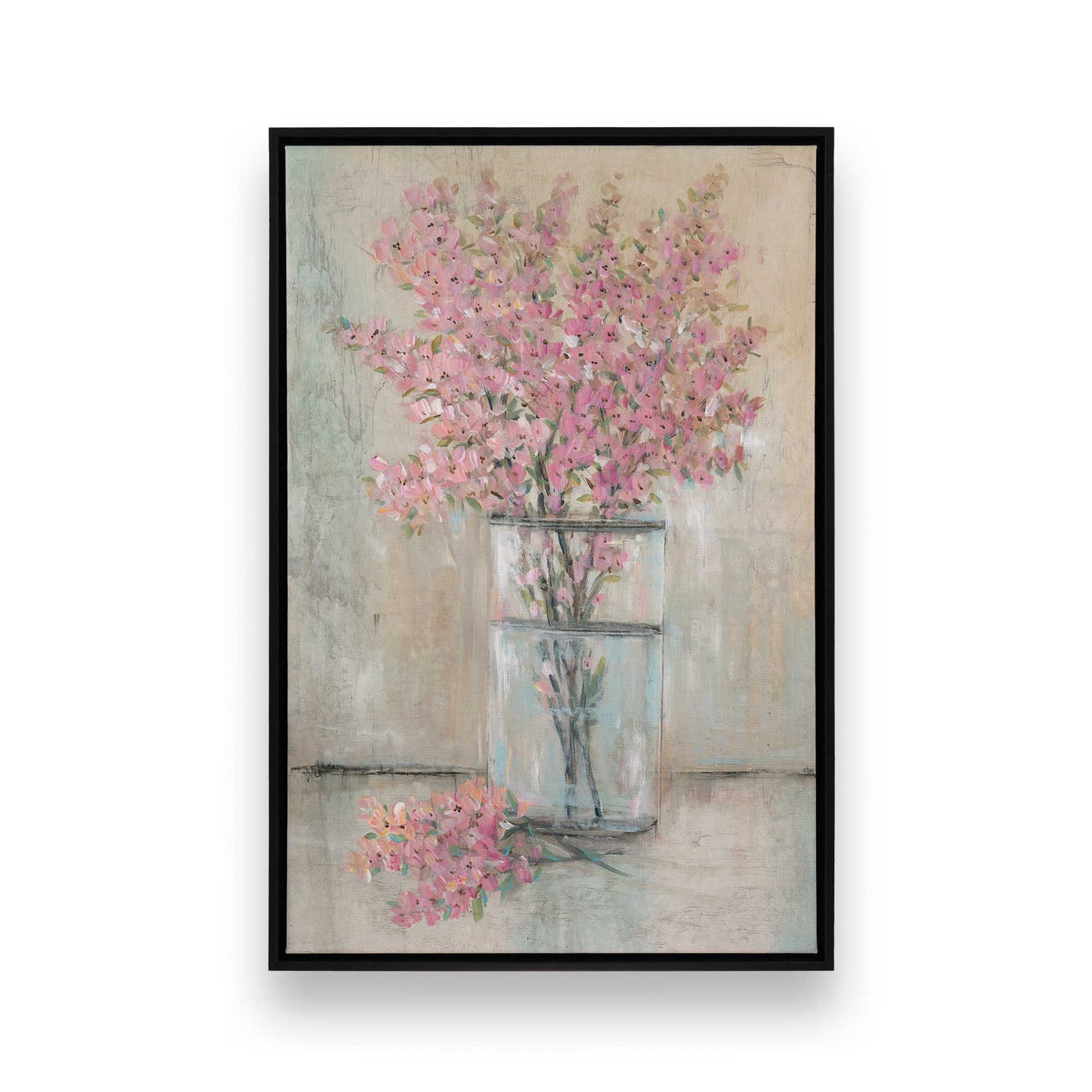 [Color:Satin Black], Picture of art in a Satin Black frame