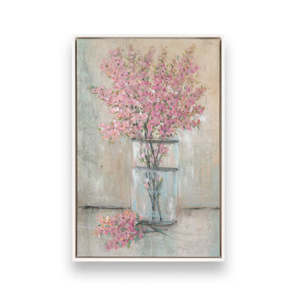 [Color:Opaque White], Picture of art in a White frame