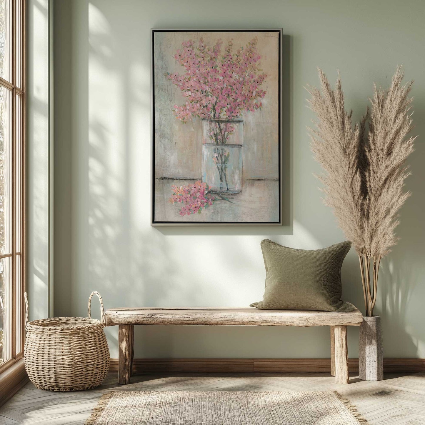 Picture of art in a room