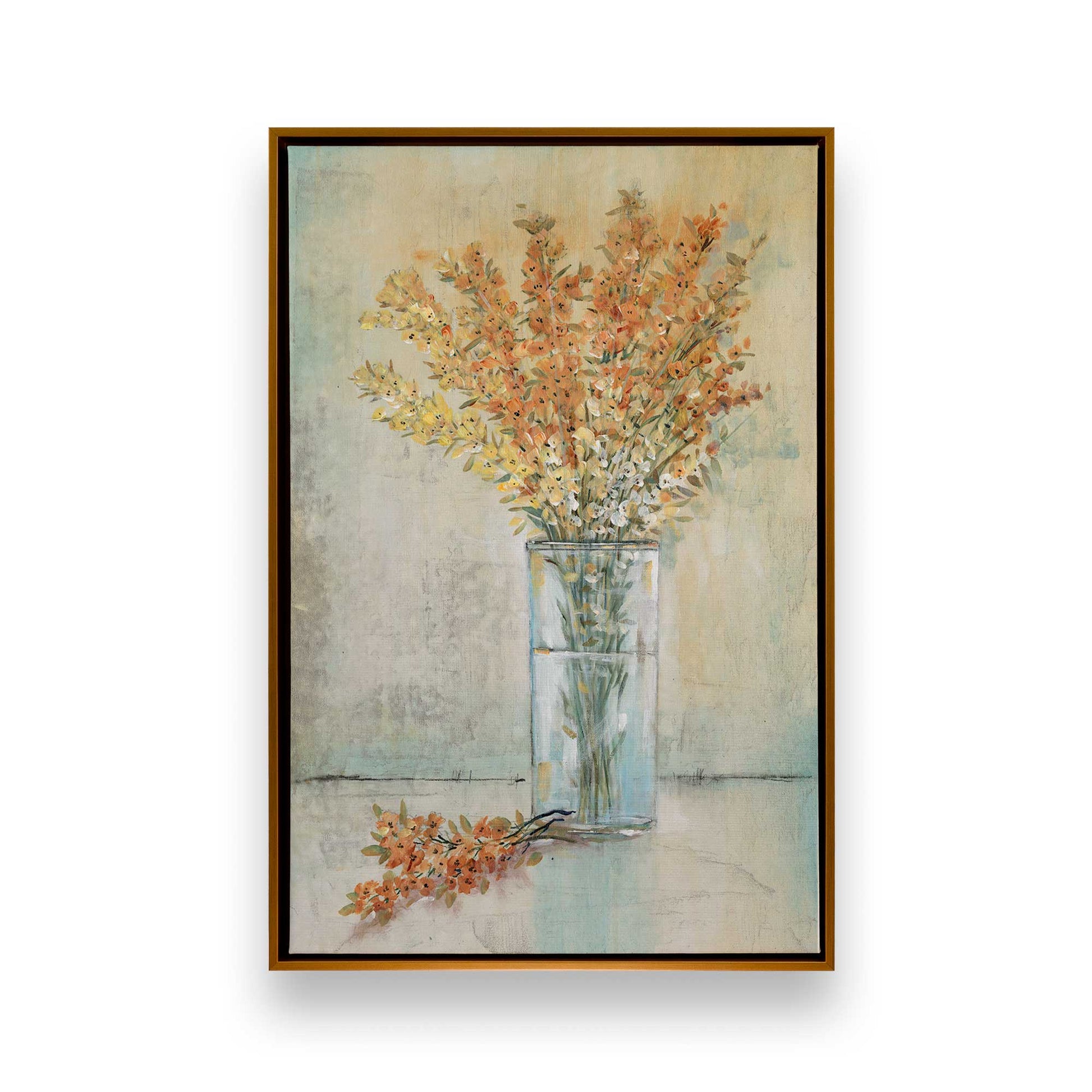 [Color:Polished Gold], Picture of art in a Polished Gold frame