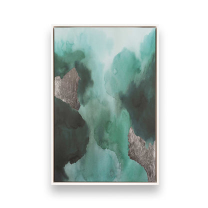 [Color:Opaque White], Picture of art in a White frame