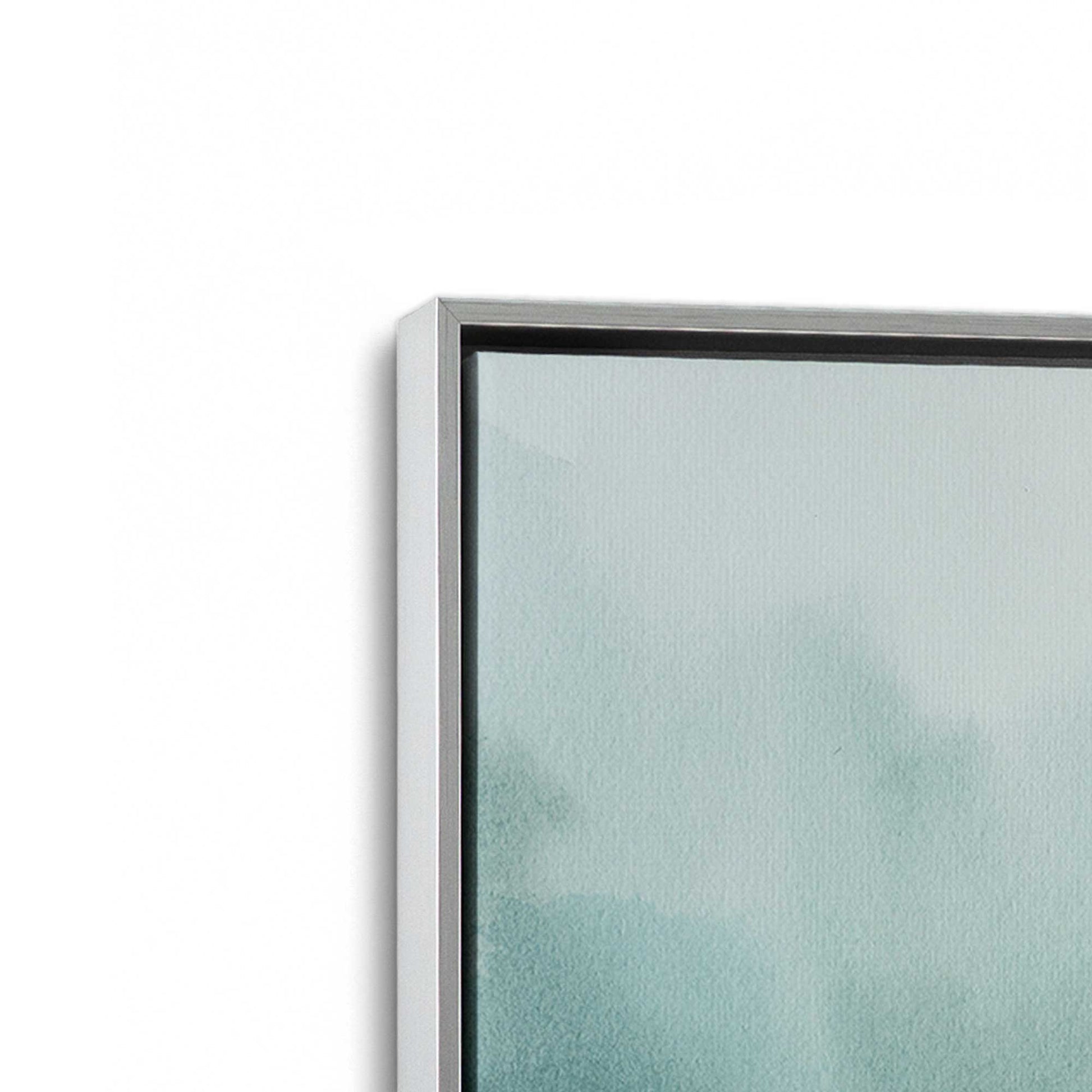 [Color:Polished Chrome], Picture of art in a Polished Chrome frame at an angle