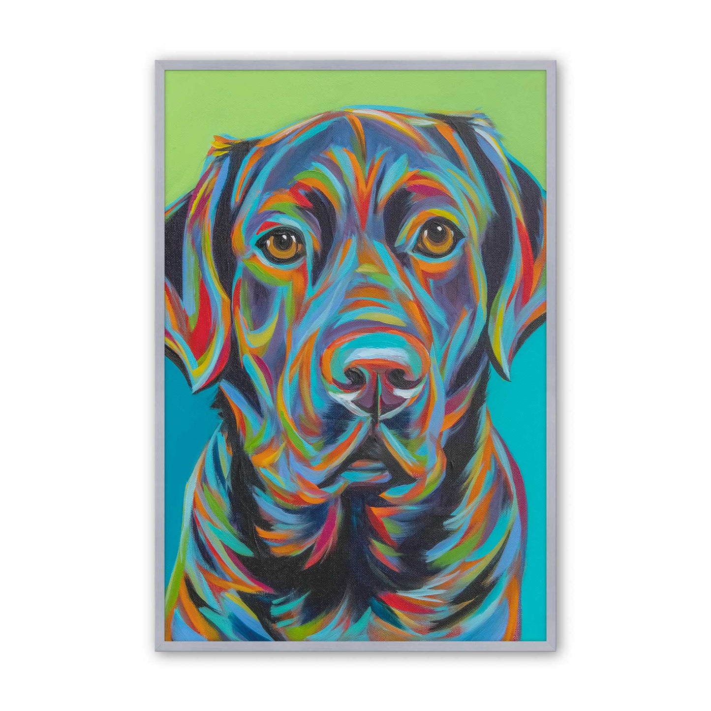 [Color:Polished Chrome], Picture of art in a Polished Chrome frame