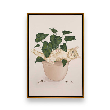 [Color:Polished Gold], Picture of art in a Polished Gold frame