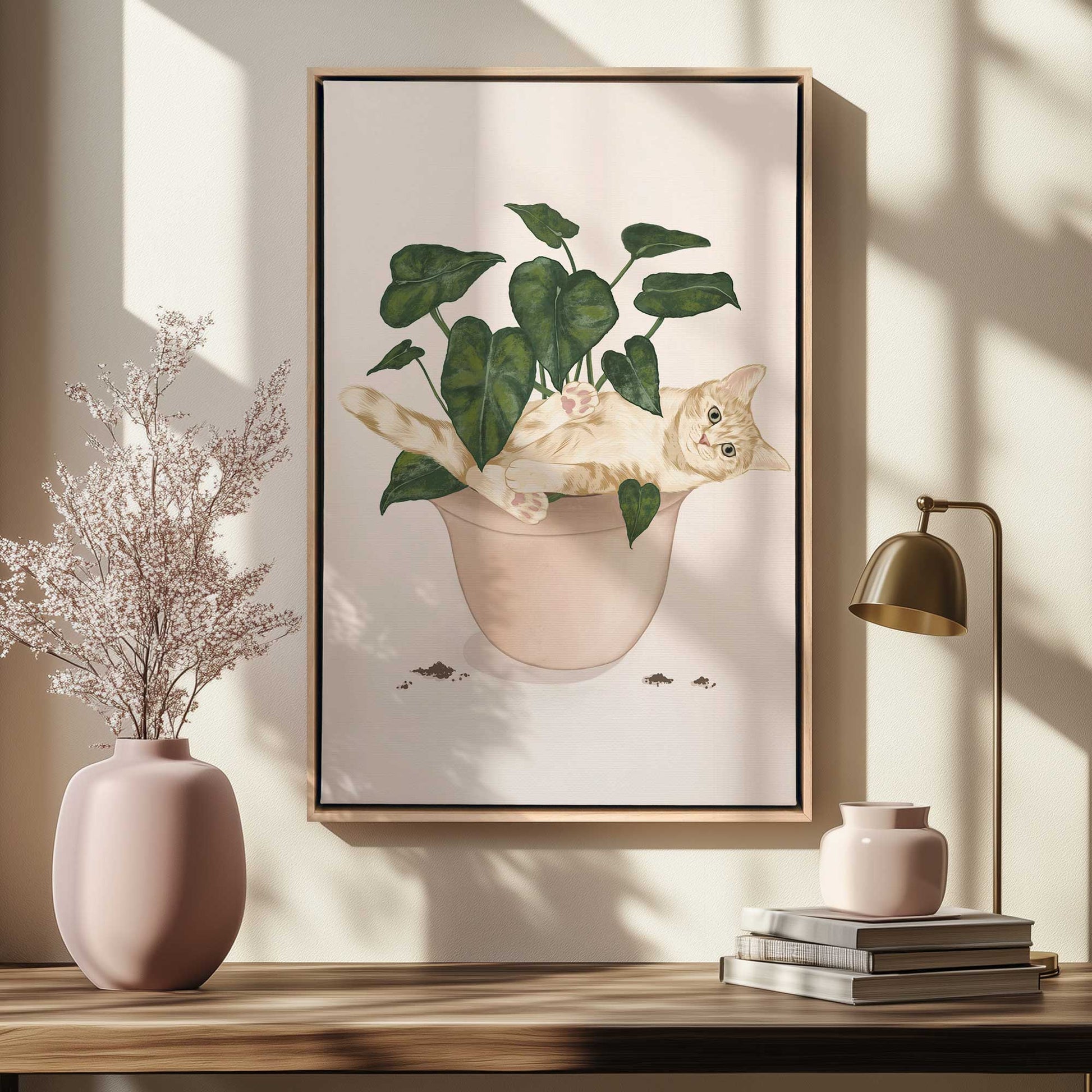 [LIFESTYLE],[SPECIAL],  Picture of art in a roo