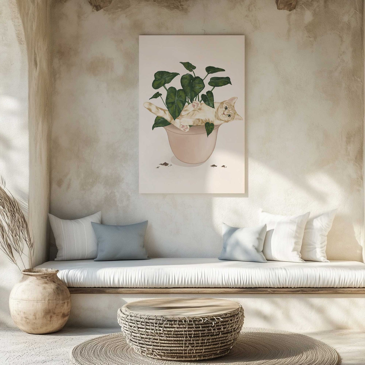 Picture of art in a room