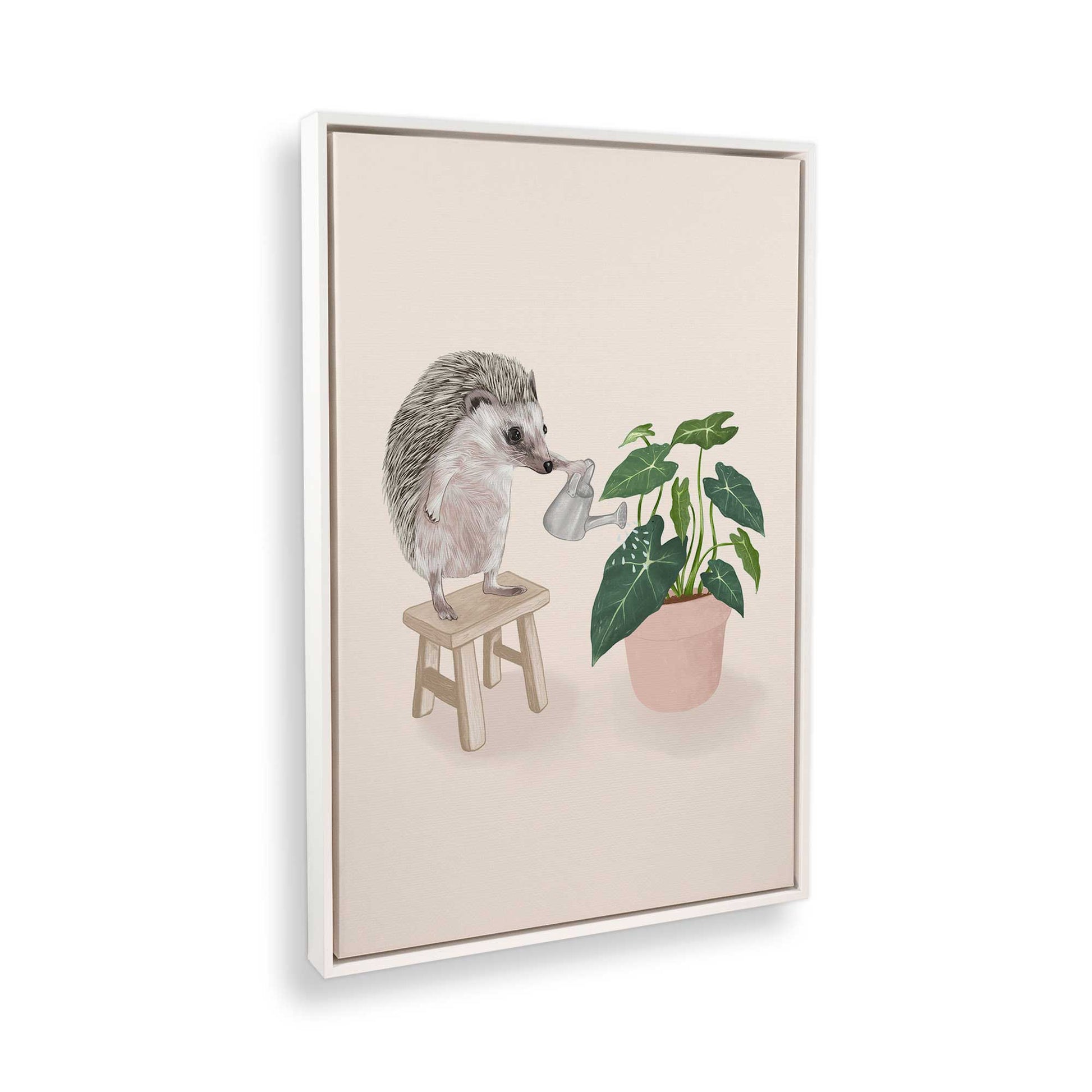 [Color:Opaque White], Picture of the corner of the art