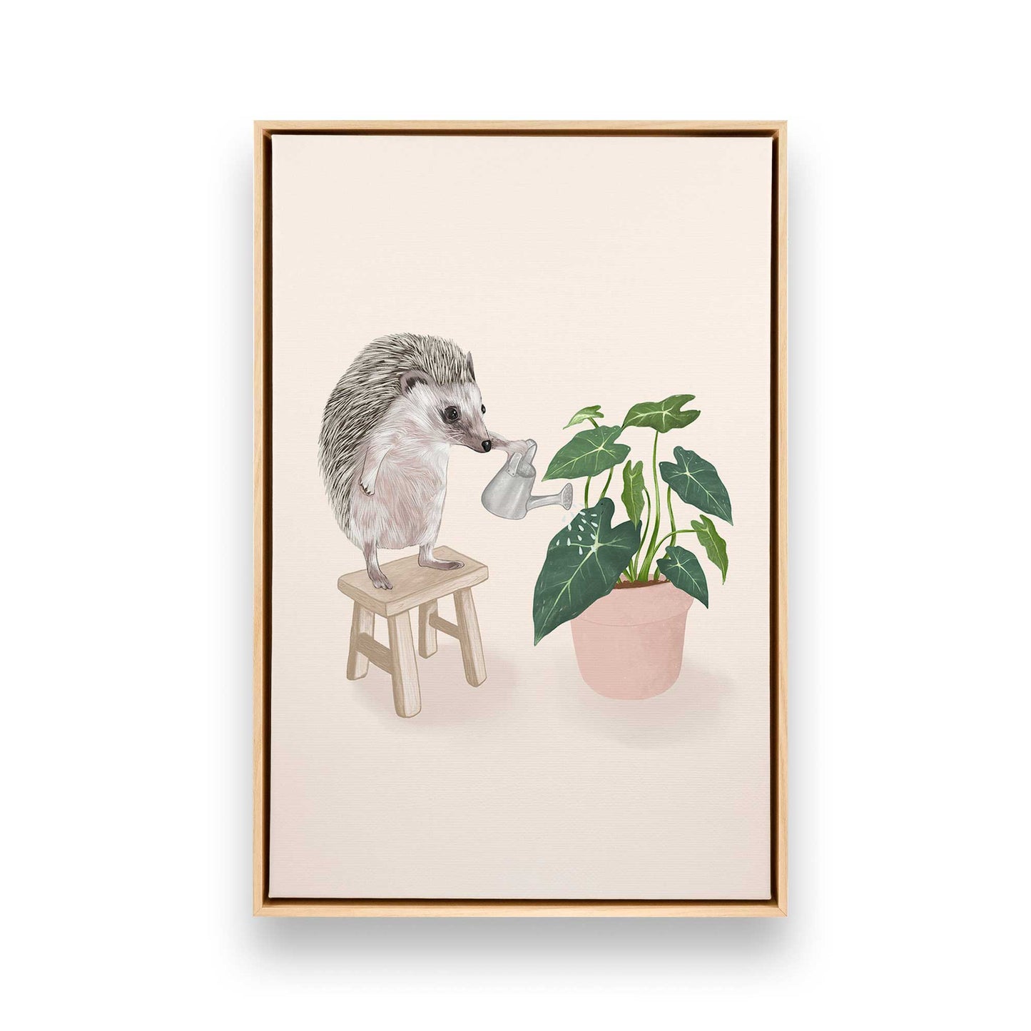 [Color:American Maple], Picture of art in a American Maple frame
